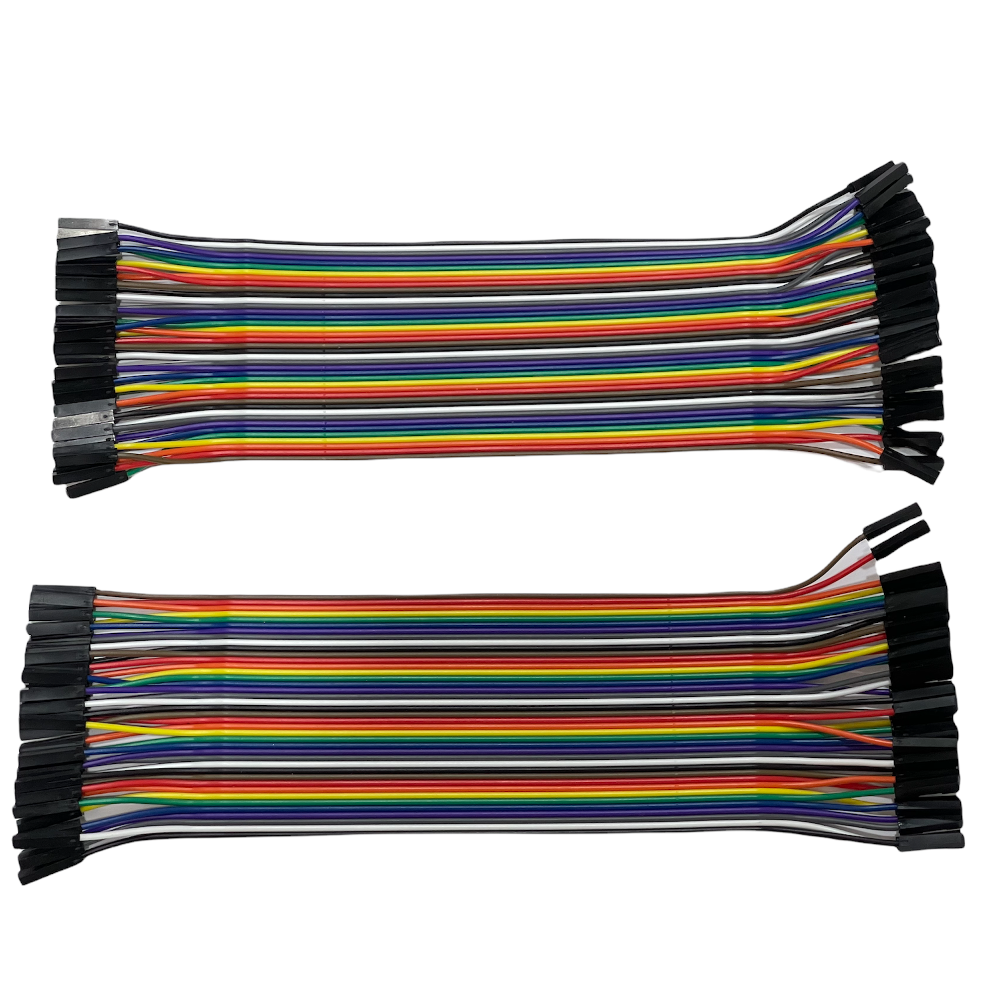 สาย jumper ยาว 20 ซม. เข้าหัวสาย ตัวเมีย และ ตัวเมีย ใช้สำหรับ เชื่อมต่ออปุกรณ์ ต่างๆไม่ว่าจะเป็น Arduino / Module / Sensor เป็นต้น สำเนา