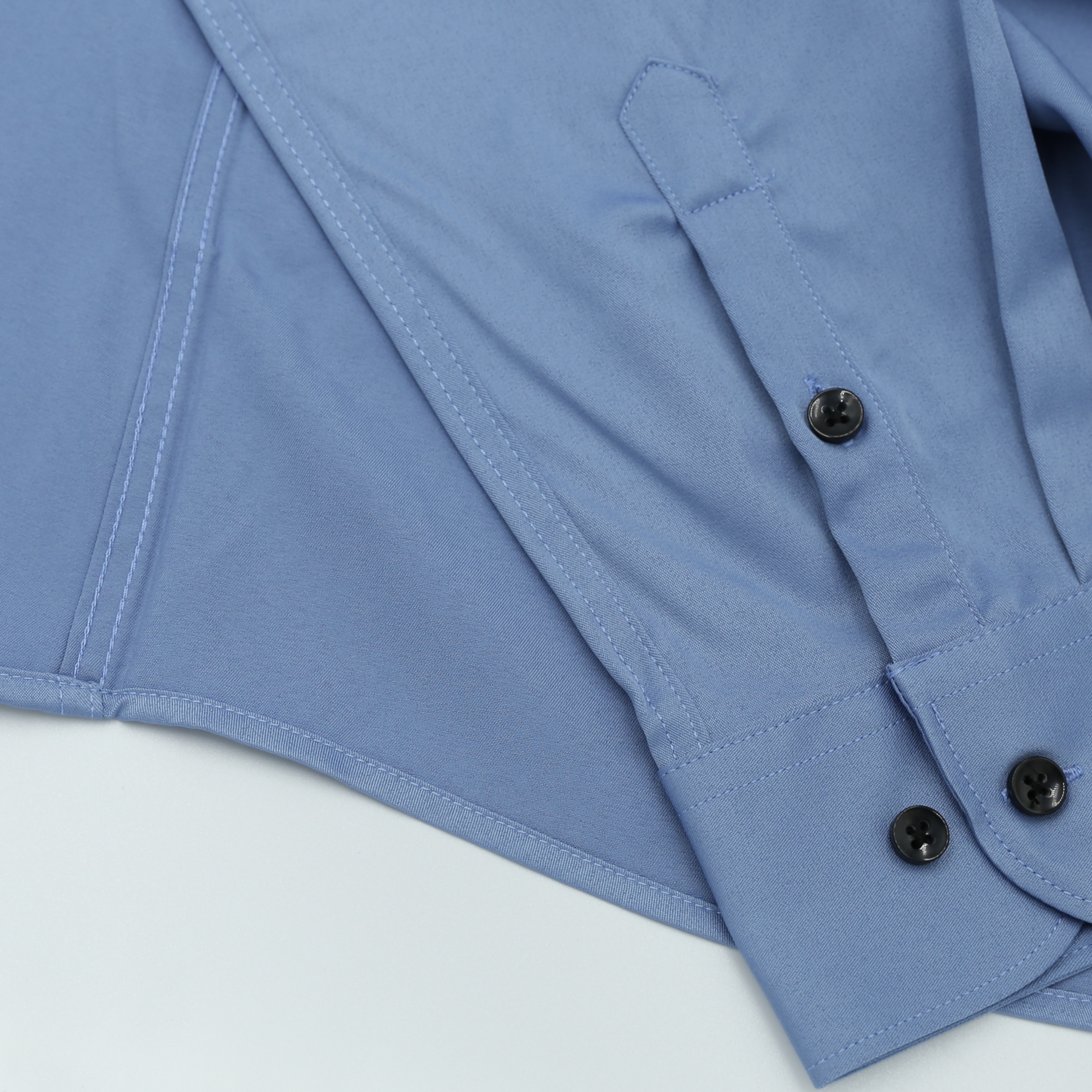 เสื้อเชิ้ตสีฟ้าพาสเทล Pastel Blue Shirt (Standard Collar)