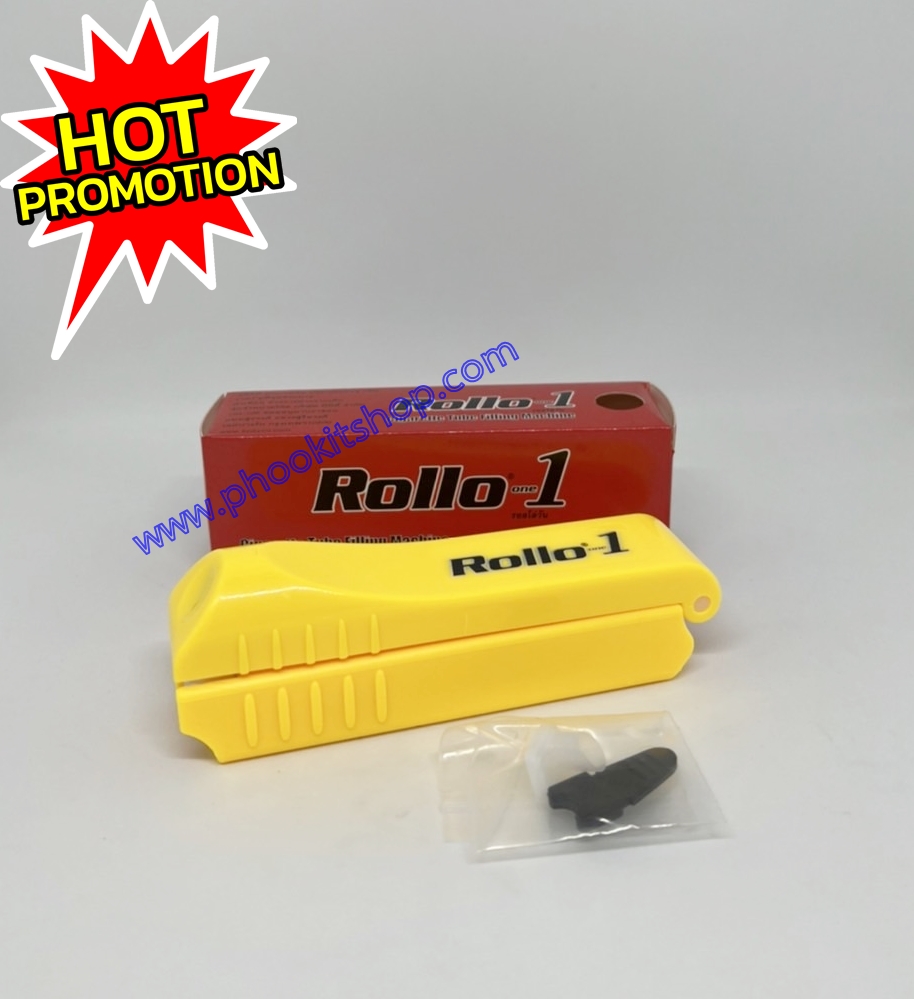 เครื่องอัดบุหรี่ Rollo 1 เครื่องอัดบุหรี ที่อัดบุหรี่ เครื่องอัดหลอดบุหรี่ บุหรี่ทำมือ คุณภาพสูง อัดง่าย ราคาพิเศษ