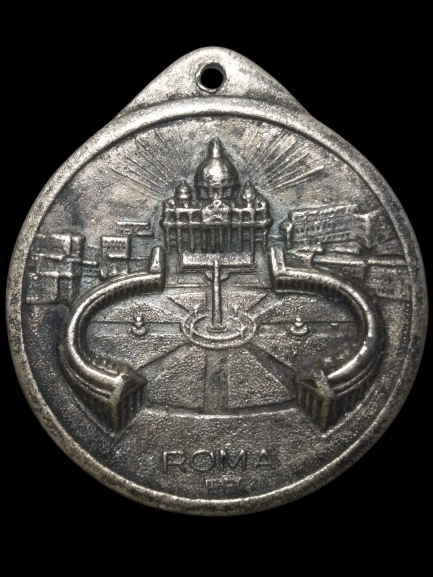 E313 เหรียญJOANNES PAULUS II ROMA ITTALY เหรียญสมเด็จพระสันตะปาปา joann es paulus ii pont max ปี 1984