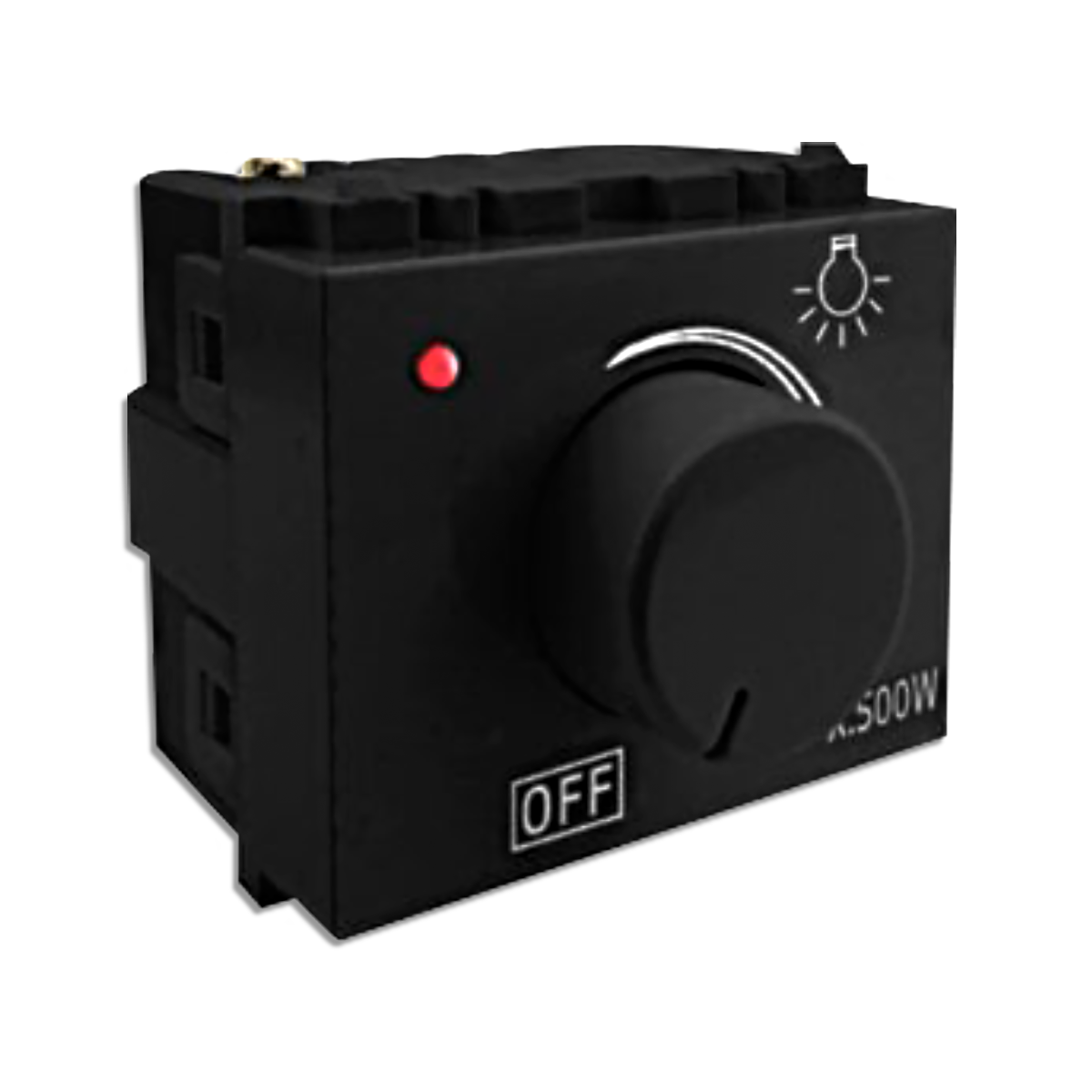 NANO สวิตซ์หรี่ไฟ 500 วัตต์ ขนาด 1.5 ช่อง Classic series รุ่น NN-DM500B (10 ชิ้น/กล่อง)