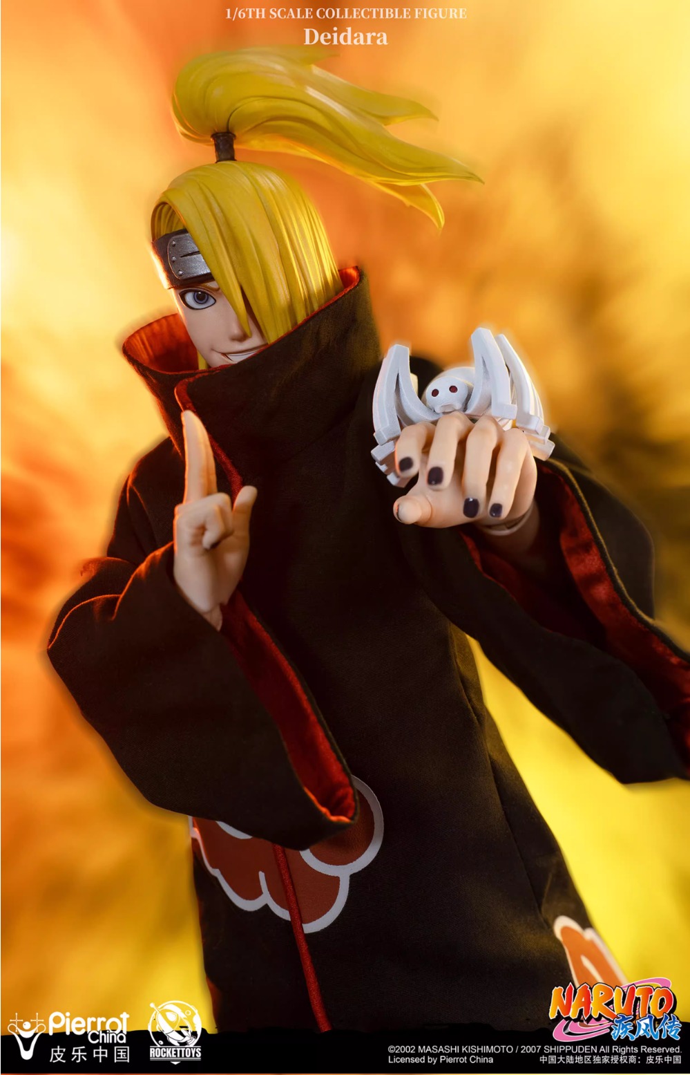 ROCKETTOYS ROC-008 1/6 Naruto Shippuden - Deidara