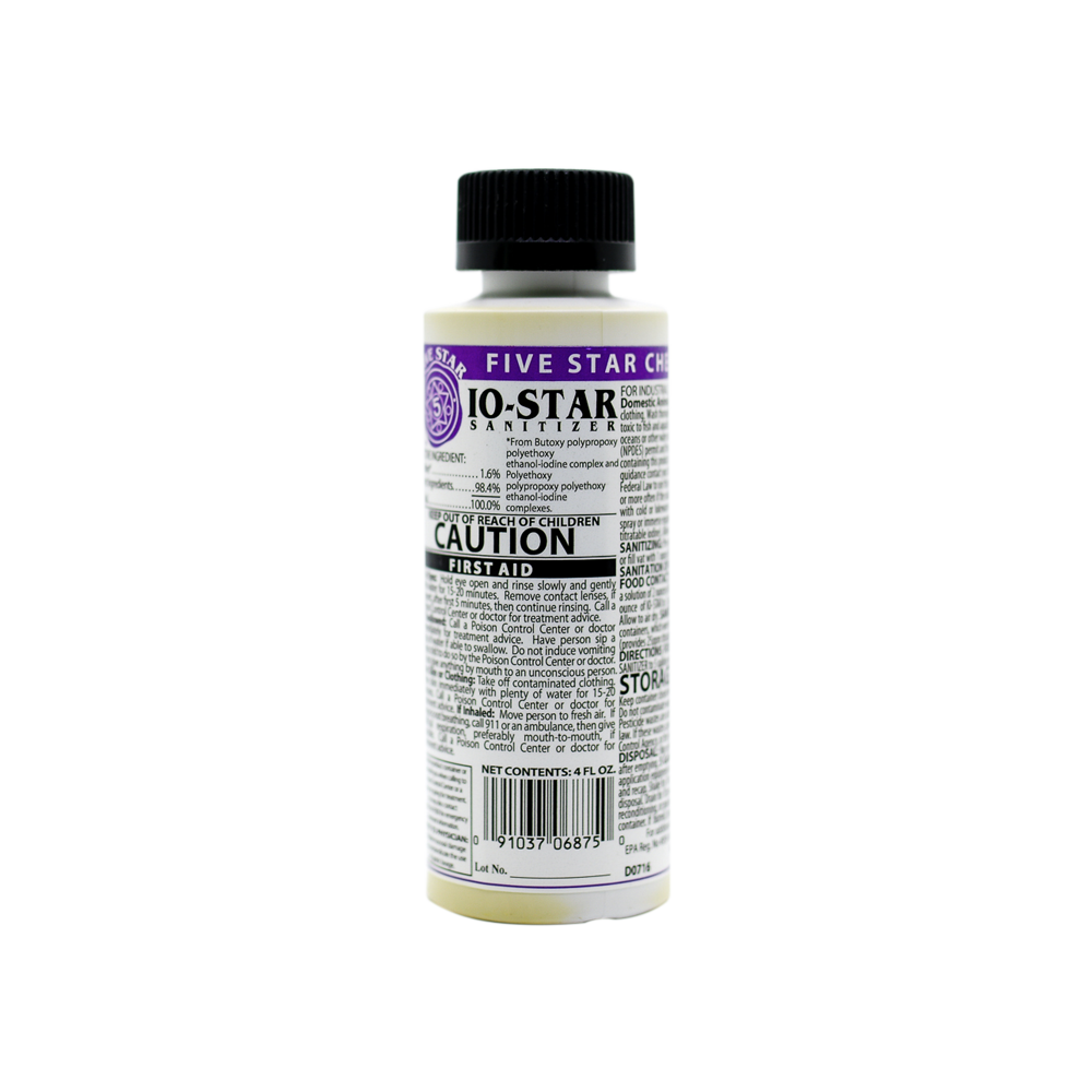 น้ำยาฆ่าเชื้อ IO-Star 4 oz.