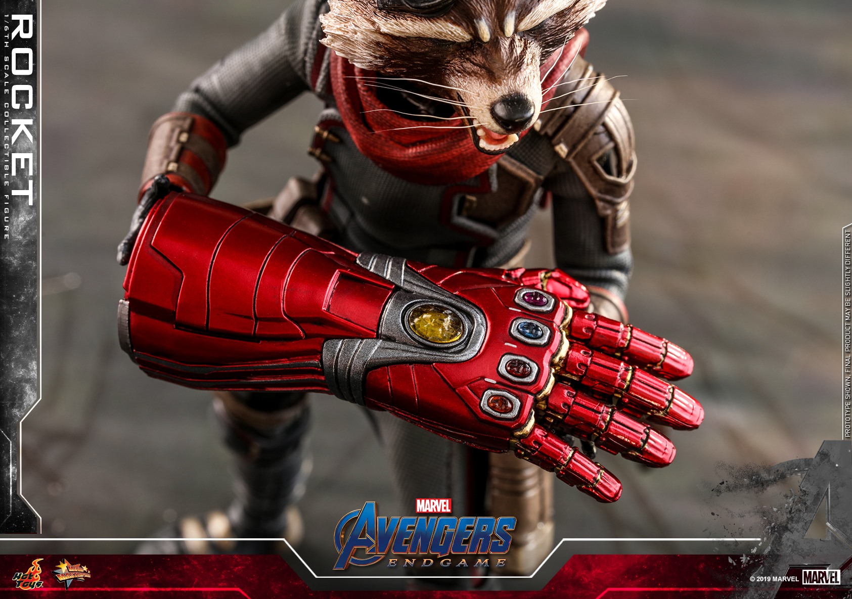 Hot Toys MMS548 Avengers: Endgame 1/6 Rocket