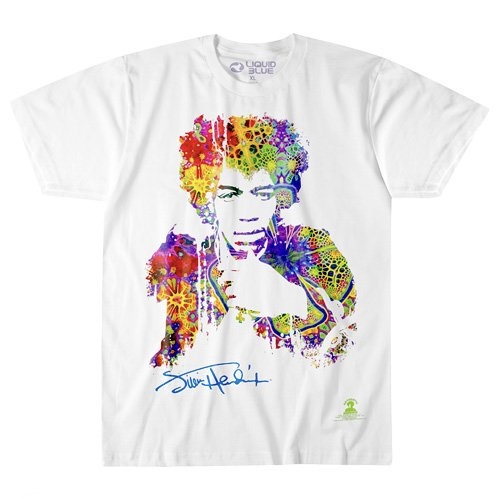 🇺🇸[PREORDER] เสื้อวง JIMI HENDRIX T-SHIRT รวมลายสุดฮิต ลิขสิทธิ์แท้ LIQUID BLUE จาก USA