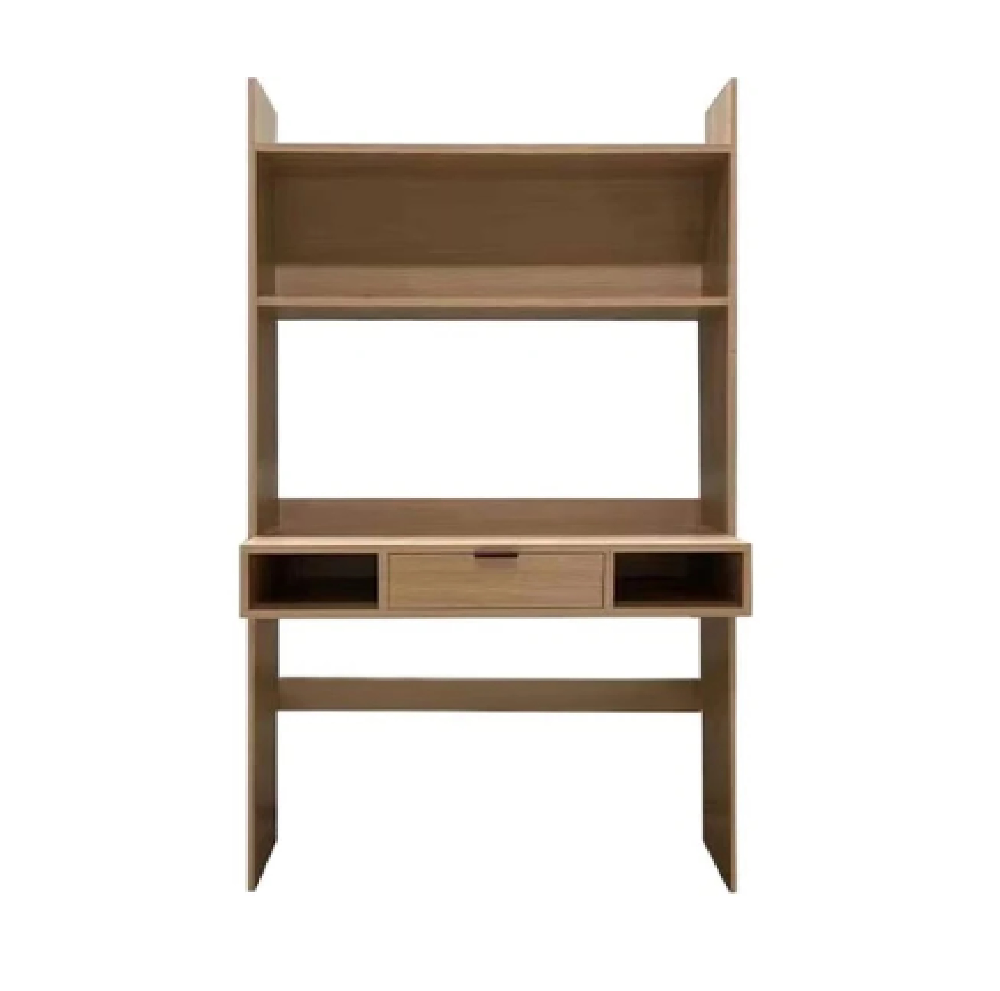 ชั้นวางพร้อมโต๊ะทำงานติดผนัง BERKLEY KASSA HOME รุ่น BER101DO ขนาด 100 x 45 x 185 ซม. สีโอ๊ค