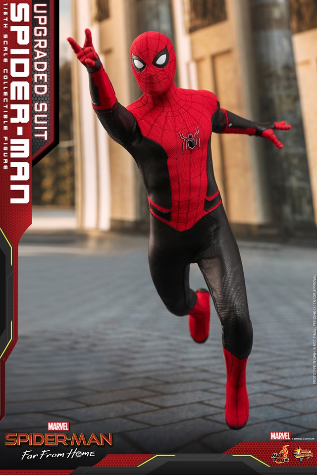 Hot Toys MMS542 Spider-Man: Far From Home - Spider-Man (Upgraded Suit)