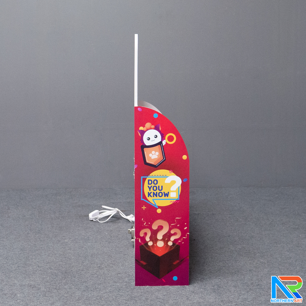 เกมส์จับคู่ เกมส์เรียงแท่ง ตั้งโต๊ะ ขนาด (W)66.5 x (D)15 x (H)70 cm. พร้อมไฟ LED เพิ่มความสว่าง