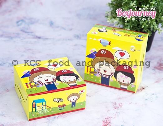 กล่องสแน็ค ลาย Coco & lime 003 (20ใบ)