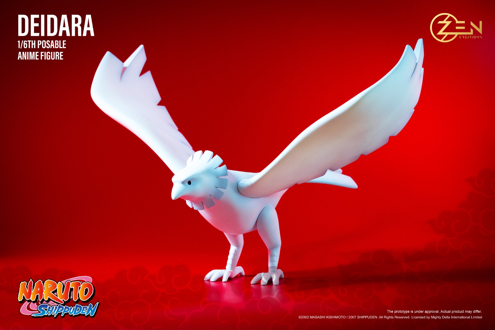 Zen Creations PAF004S Posable Anime Figure (PAF) Deidara (Standard Version)