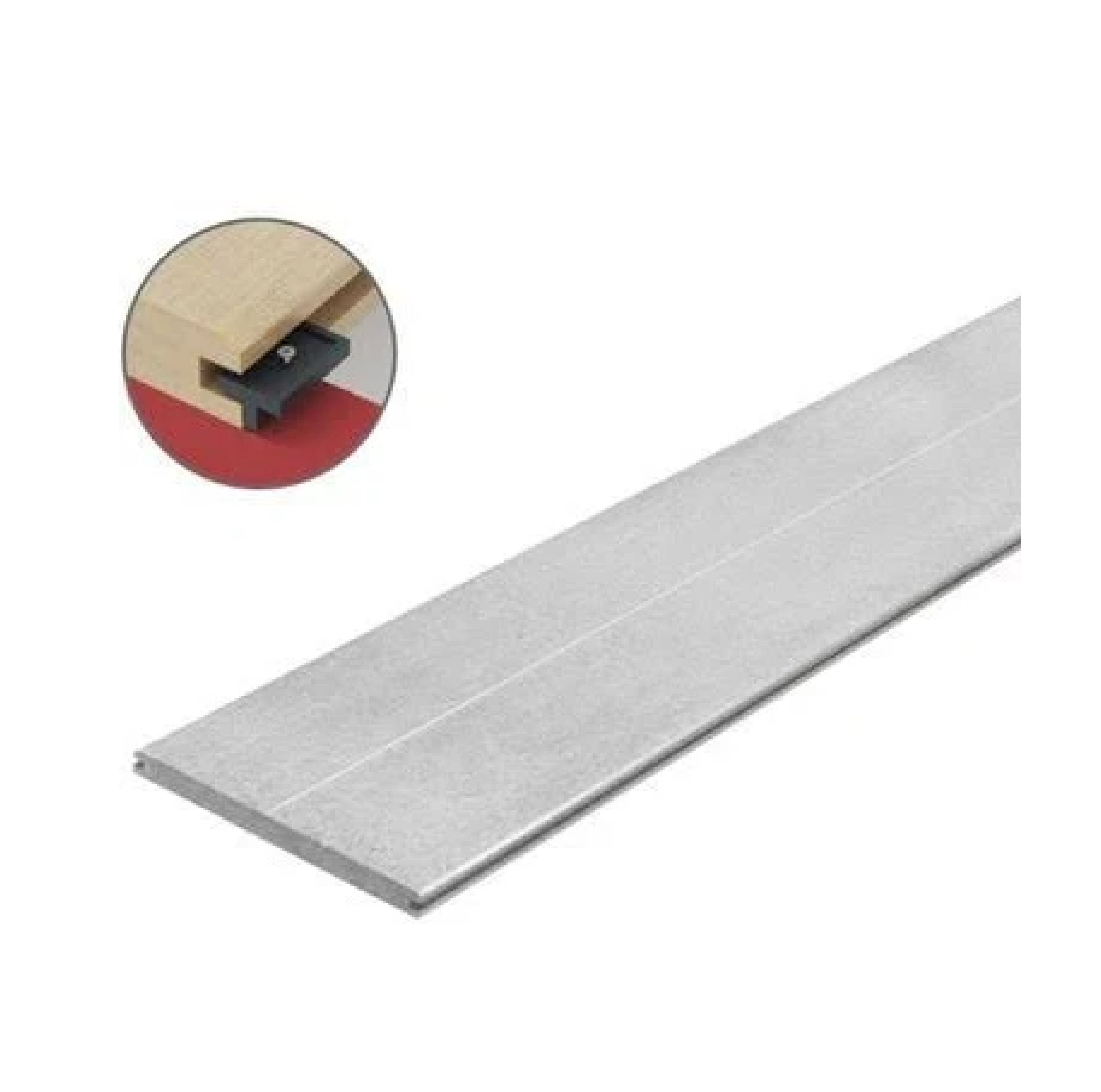 ไม้พื้น หน้า 6 นิ้ว รุ่น ที-ล็อก 2in1 CONWOOD ขนาด 30 x 305 x 2.5 ซม. สีธรรมชาติ