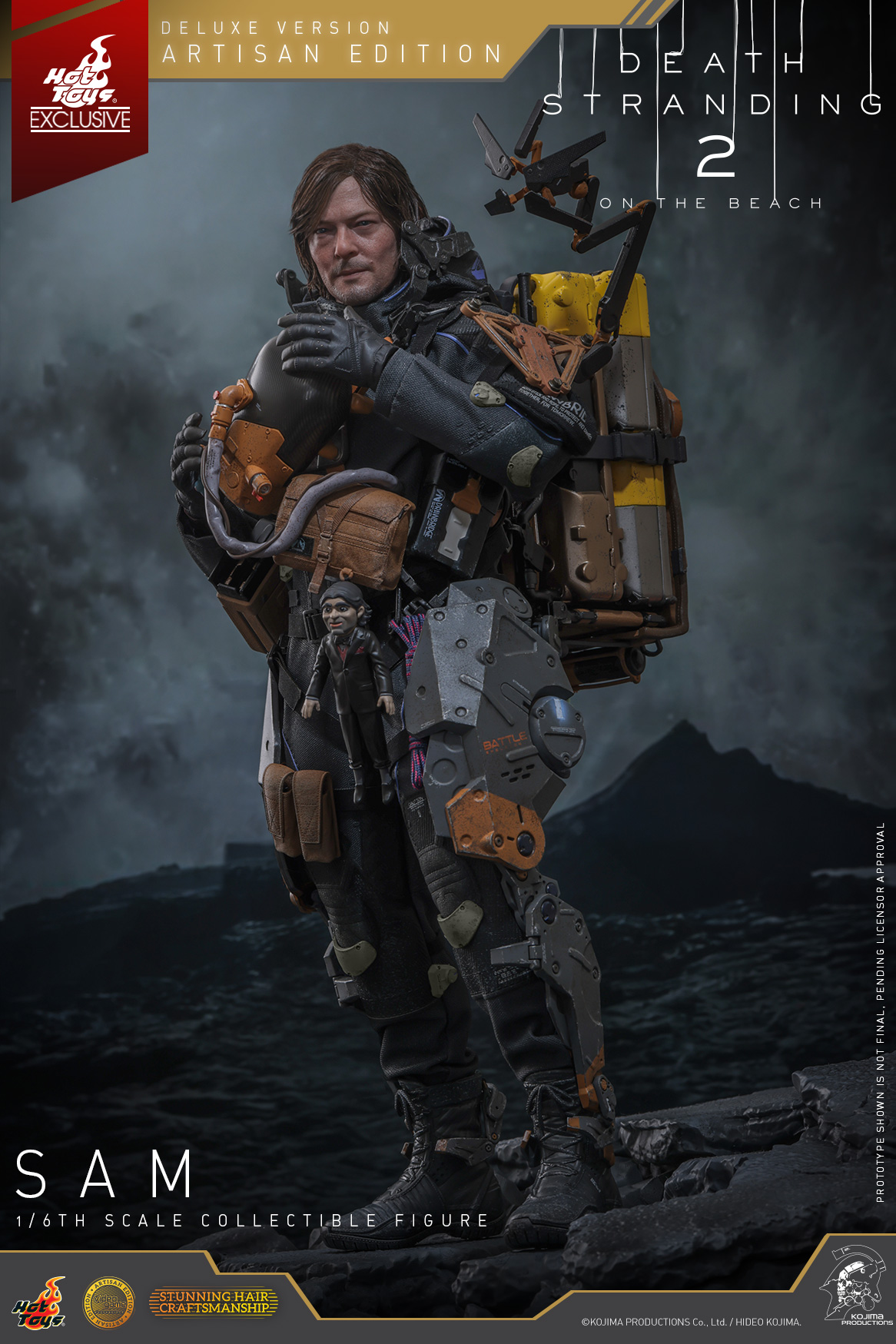 Hot Toys VGM77AE Death Stranding 2: On the Beach - Sam (Artisan Edition Deluxe Version) [Hot Toys Exclusive]