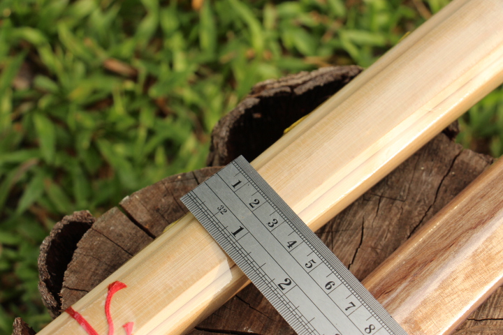 ดาบไม้ Kendo วัสดุไม้ไผ่ Shinai 4 ชิ้น หุ้มหนังสำหรับฝึกและแข่งขัน ขนาด 48 นิ้ว