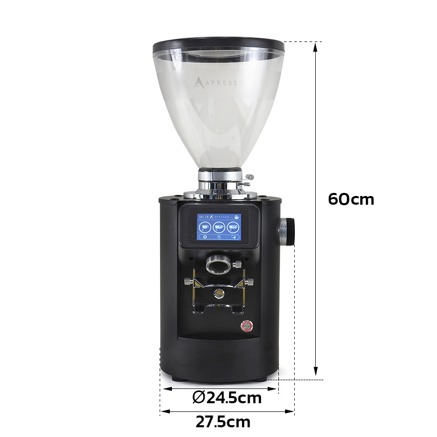 APRESSO A7 Digital coffee grinder with Dia.83mm Burrs and 1.5 kg Beans Jar-Free SCALE 200G
