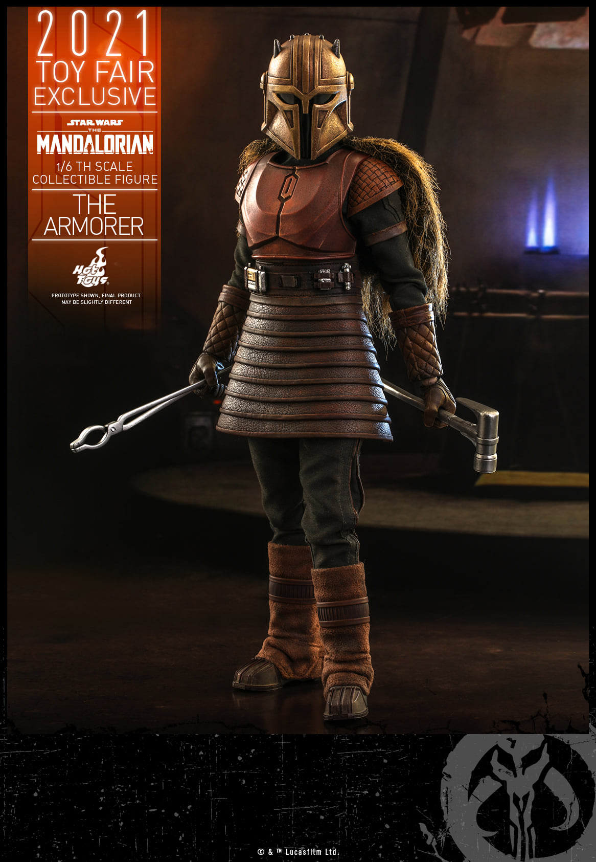 Hot Toys TMS044 16 Star Wars The Mandalorian™ - The Armorer™ [Toy Fair Exclusive 2021]