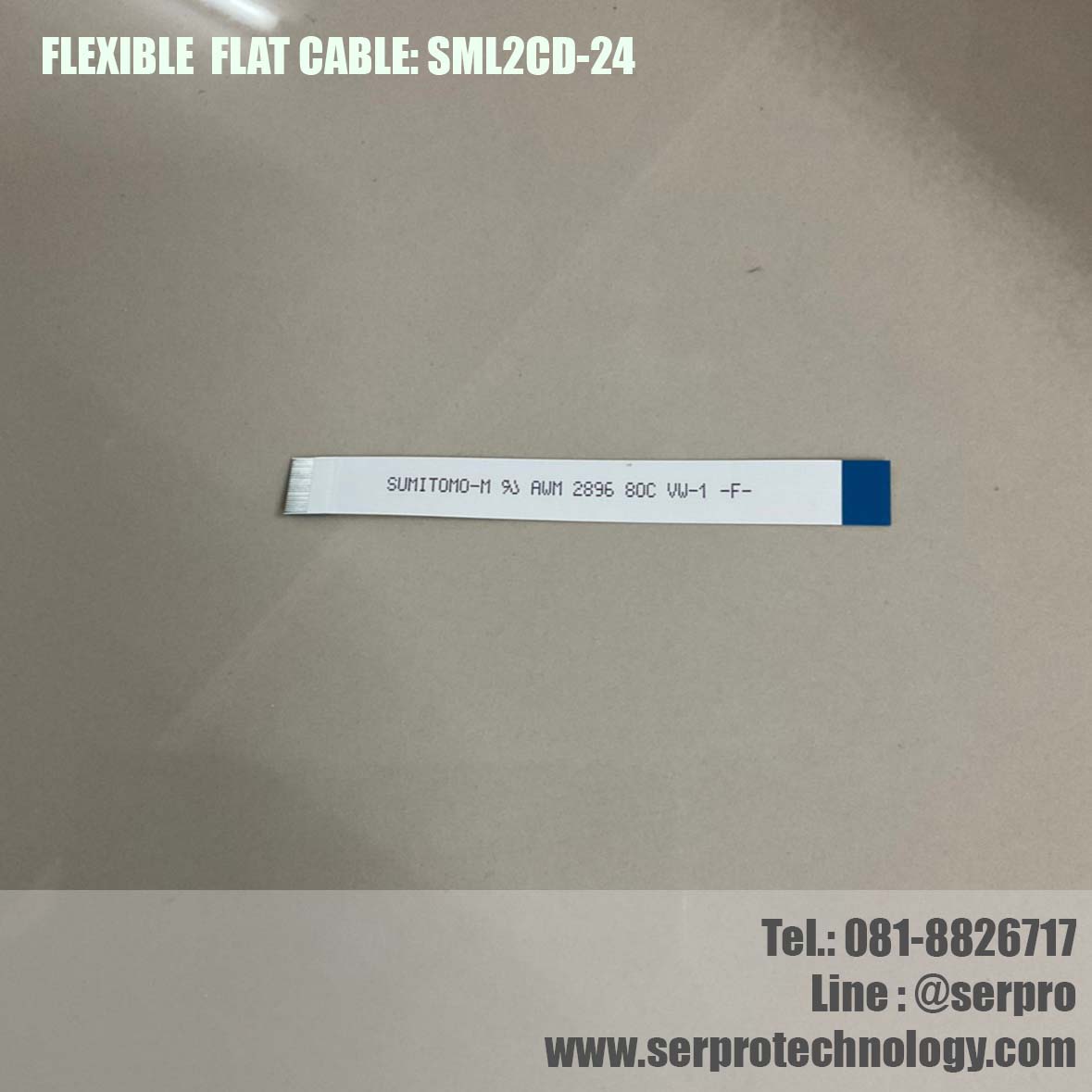 FLEXIBLE FLAT CABLE:SML2CD-24