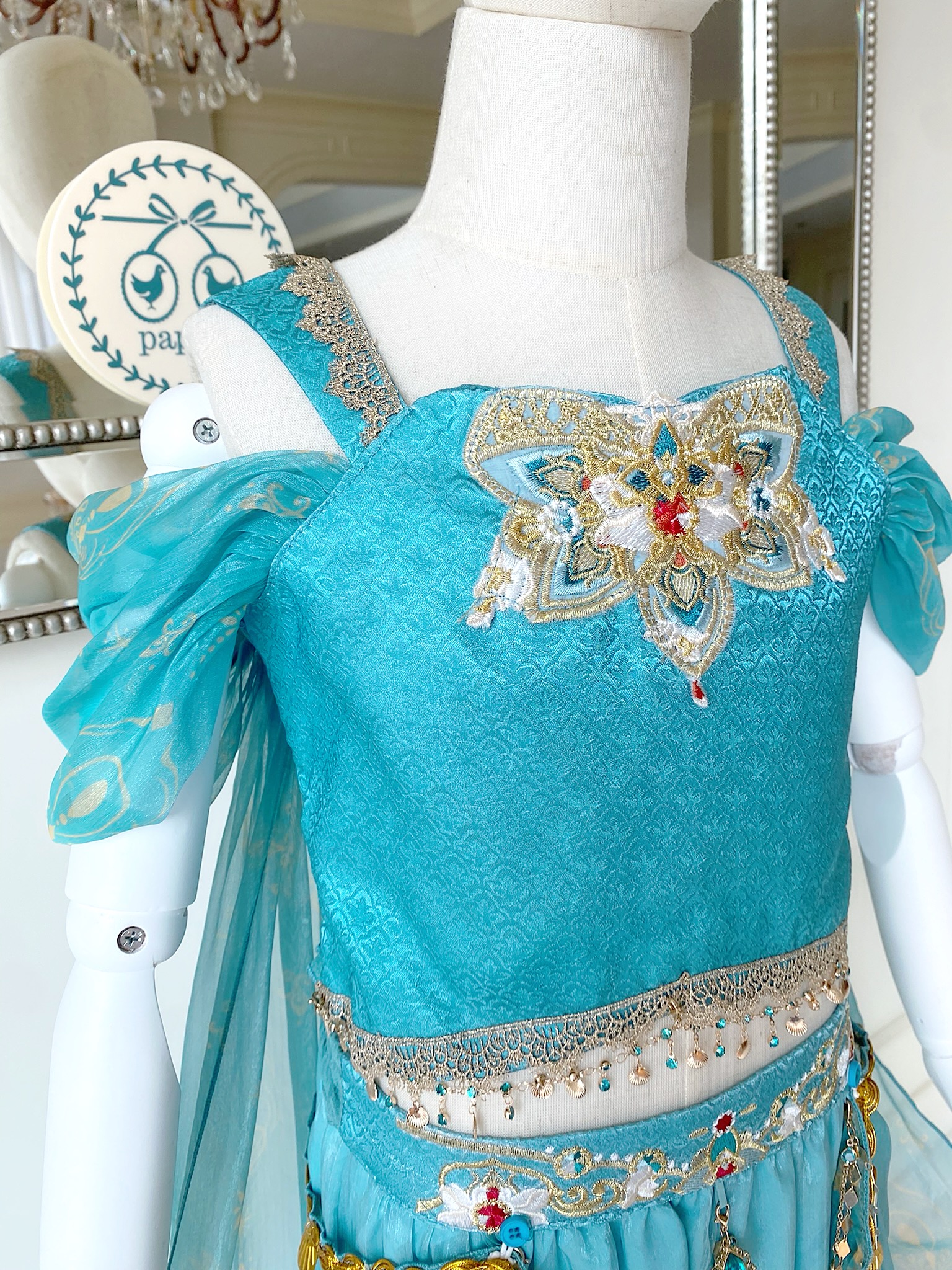 ชุดเจ้าหญิงจัสมิน (Jasmine) เซตแบบจัดเต็มงานสวยมาก