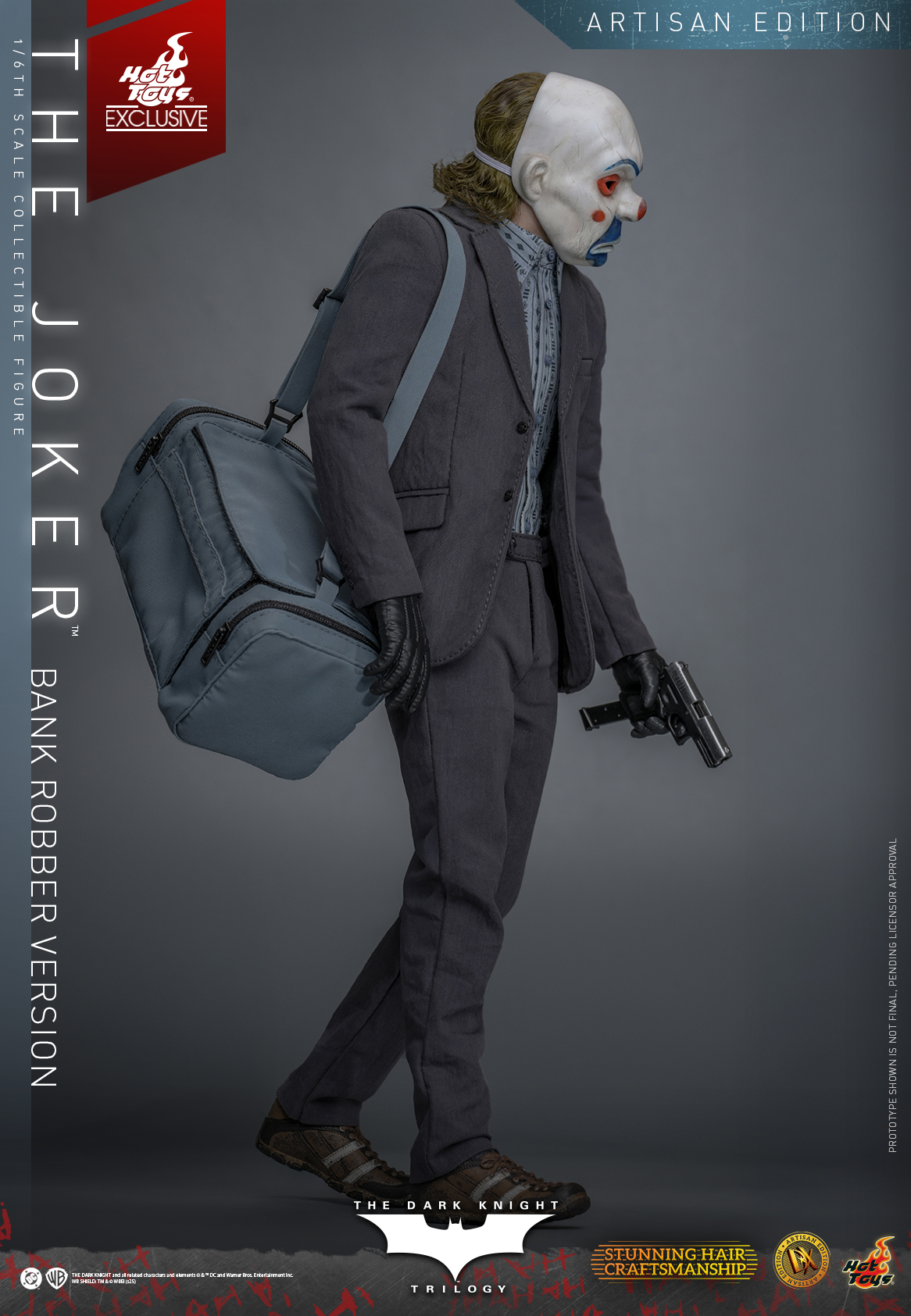 Hot Toys DX51AE The Dark Knight Trilogy - The Joker (Bank Robber Version) (Artisan Edition) [Hot Toys Exclusive]