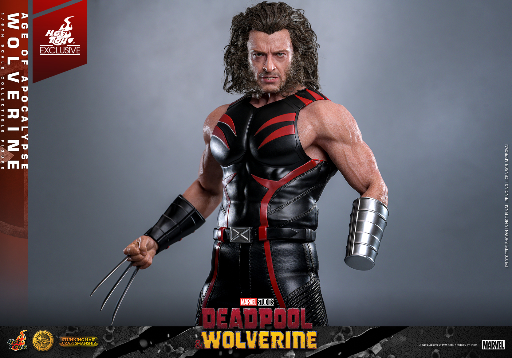 Hot Toys MMS819AE Deadpool & Wolverine - Age of Apocalypse Wolverine (Artisan Edition) [Hot Toys Exclusive]