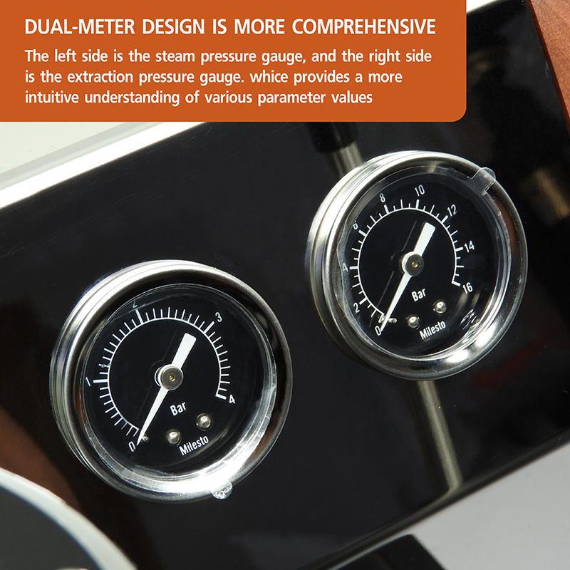 AURORA 3 เครื่องชงกาแฟ APRESSO หม้อต้ม 2 ใบ