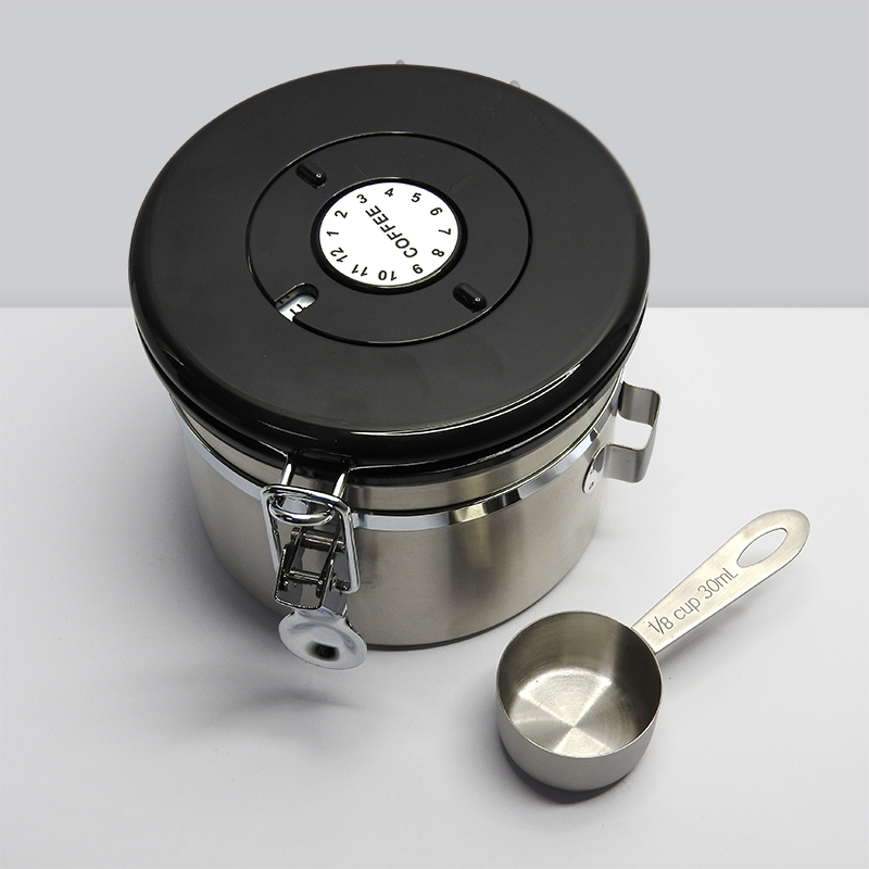 กล่องใส่เมล็ดกาแฟสูญญากาศ กันความชื้น 250 กรัม