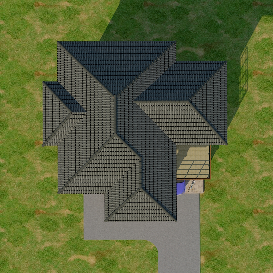 แบบบ้าน 2ชั้น ทรงปั้นหยา