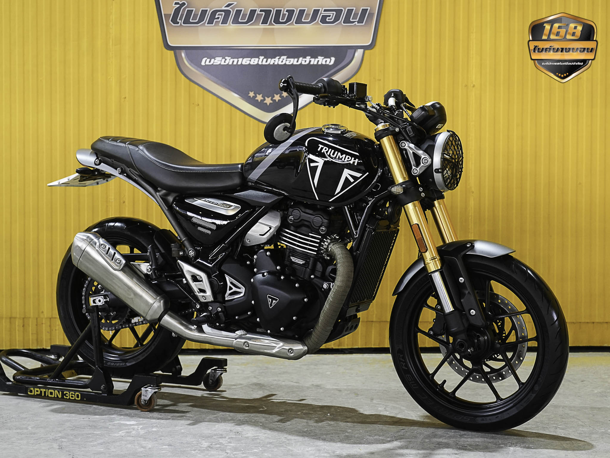 New Triumph Speed 400 จดปี 2025 ฟรีดาวน์ ออกรถใช้เงิน 0 บาท