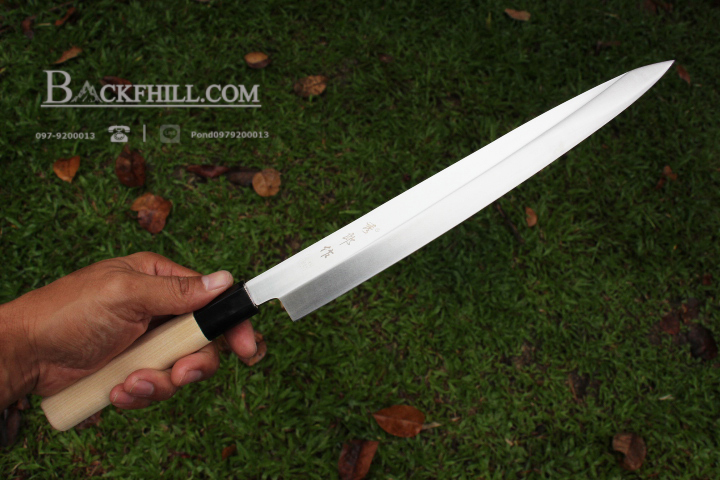 มีดเชฟญี่ปุ่น Yanagiba ขนาด 17 นิ้ว สำหรับแล่เนื้อปลา