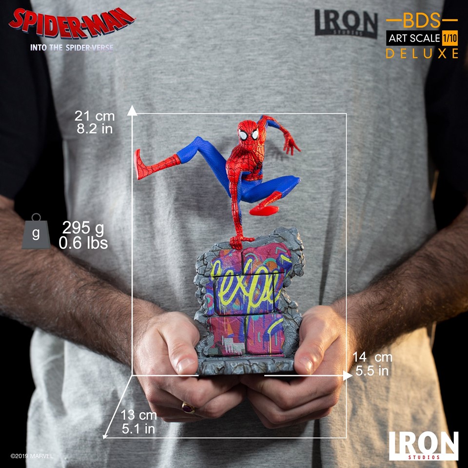 Iron Studios BDS Art Scale 1/10 Spider-Man: Into the Spider-Verse - Peter B. Parker