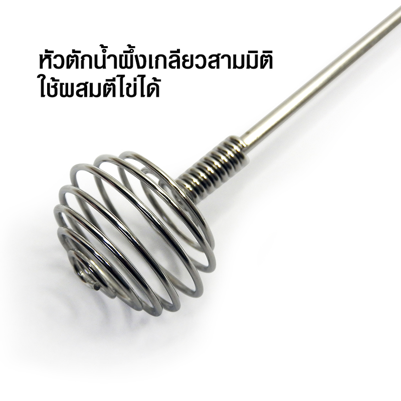 Stainless steel three-dimensional head honey scoop