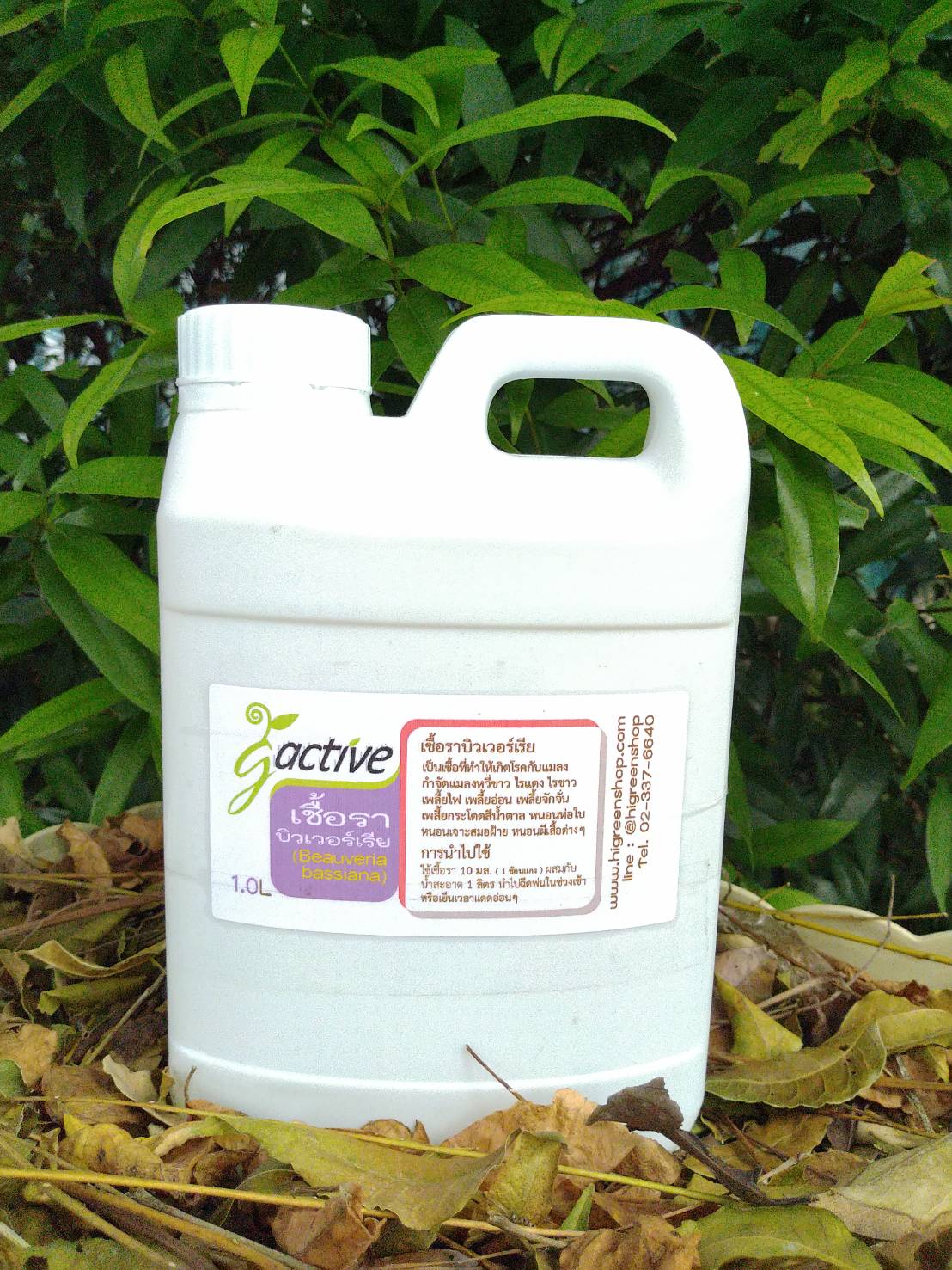 น้ำหมักจุลินทรีย์เชื้อราบิวเวอร์เรีย ขนาด 1000 มล.