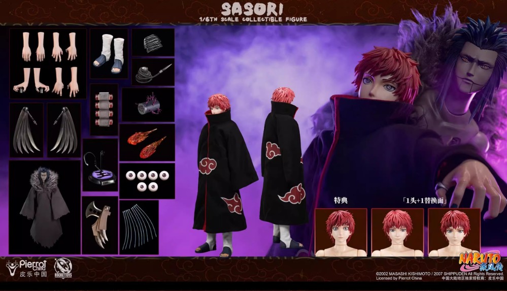 ROCKETTOYS ROC-010 1/6 Naruto Shippuden - Sasori