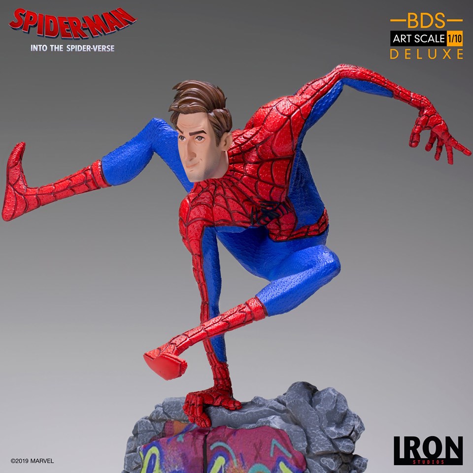 Iron Studios BDS Art Scale 1/10 Spider-Man: Into the Spider-Verse - Peter B. Parker
