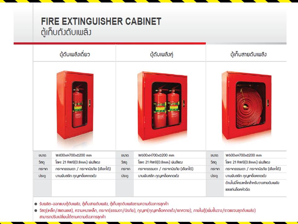 ตู้เก็บถังดับเพลิง