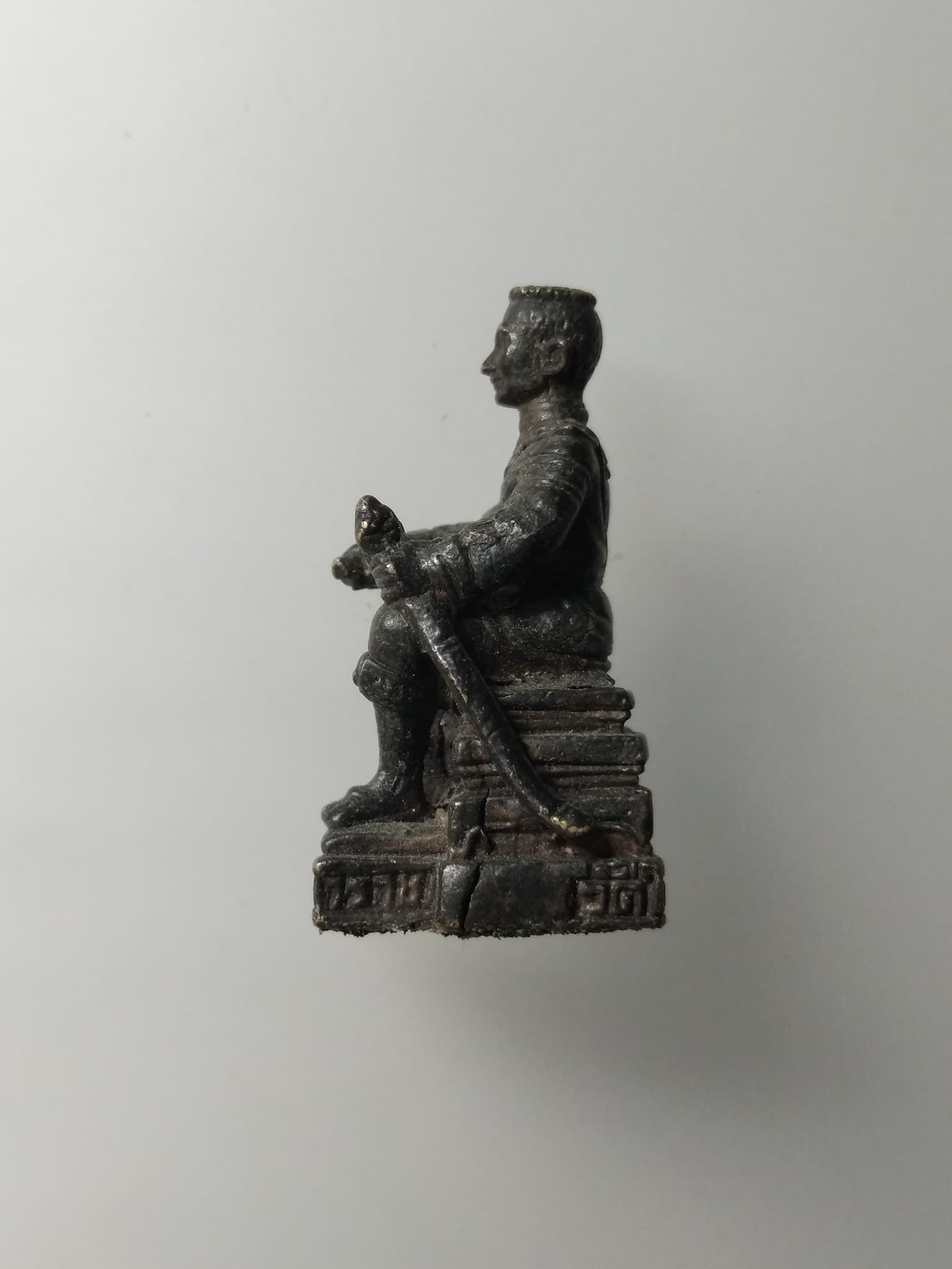 G637 รูปหล่อสมเด็จพระนเรศวรมหาราช ประกาศอิสระภาพ วัดใหญ่ชัยมงคล จ.อยุธยา