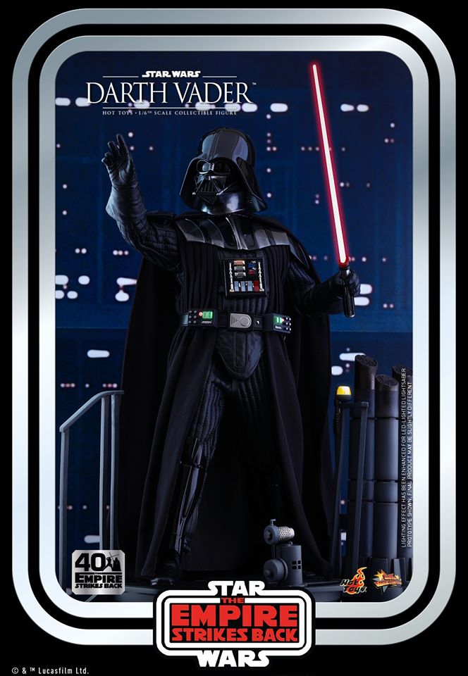 Hot Toys MMS572 Star Wars The Empire Strikes Back™ 1/6 Darth Vader™ (The Empire Strikes Back 40th Anniversary Collection)