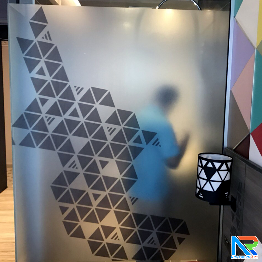 สติ๊กเกอร์ฝ้า สติ๊กเกอร์ฝ้าติดกระจก สติ๊กเกอร์ฝ้าตกแต่ง สติ๊กเกอร์ฝ้าไดคัทตามแบบ มีบริการติดตั้ง ( กทม ปริมณฑล และ เชียงใหม่ )