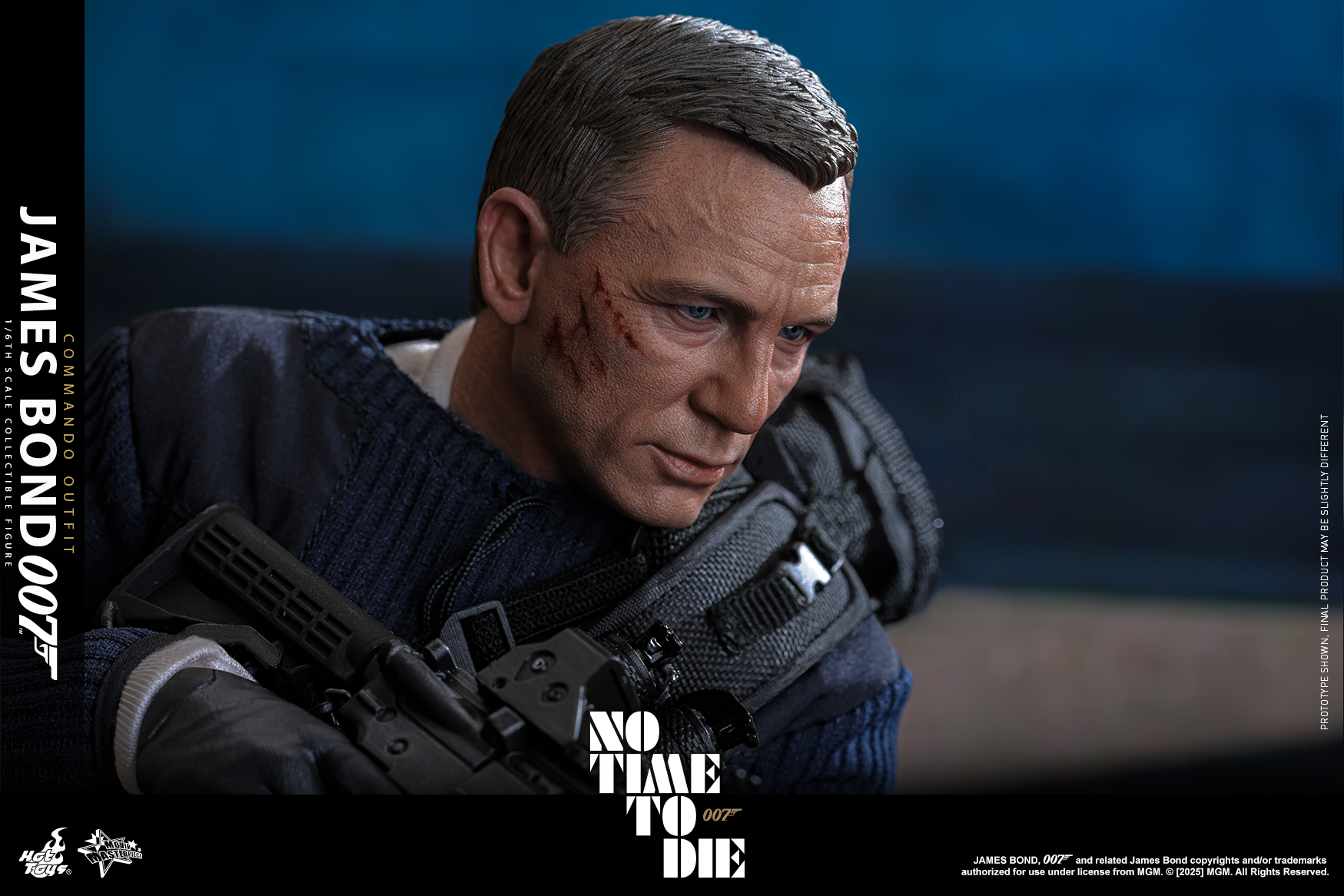 25/08/2568 Hot Toys MMS804 No Time To Die - James Bond (Commando Outfit)