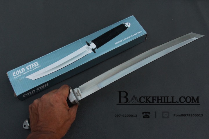 มีดใบตาย COLD STEEL MAGNUM TENTO มีดพกซามูไร (OME) AAA ความยาวรวม 17 นิ้ว