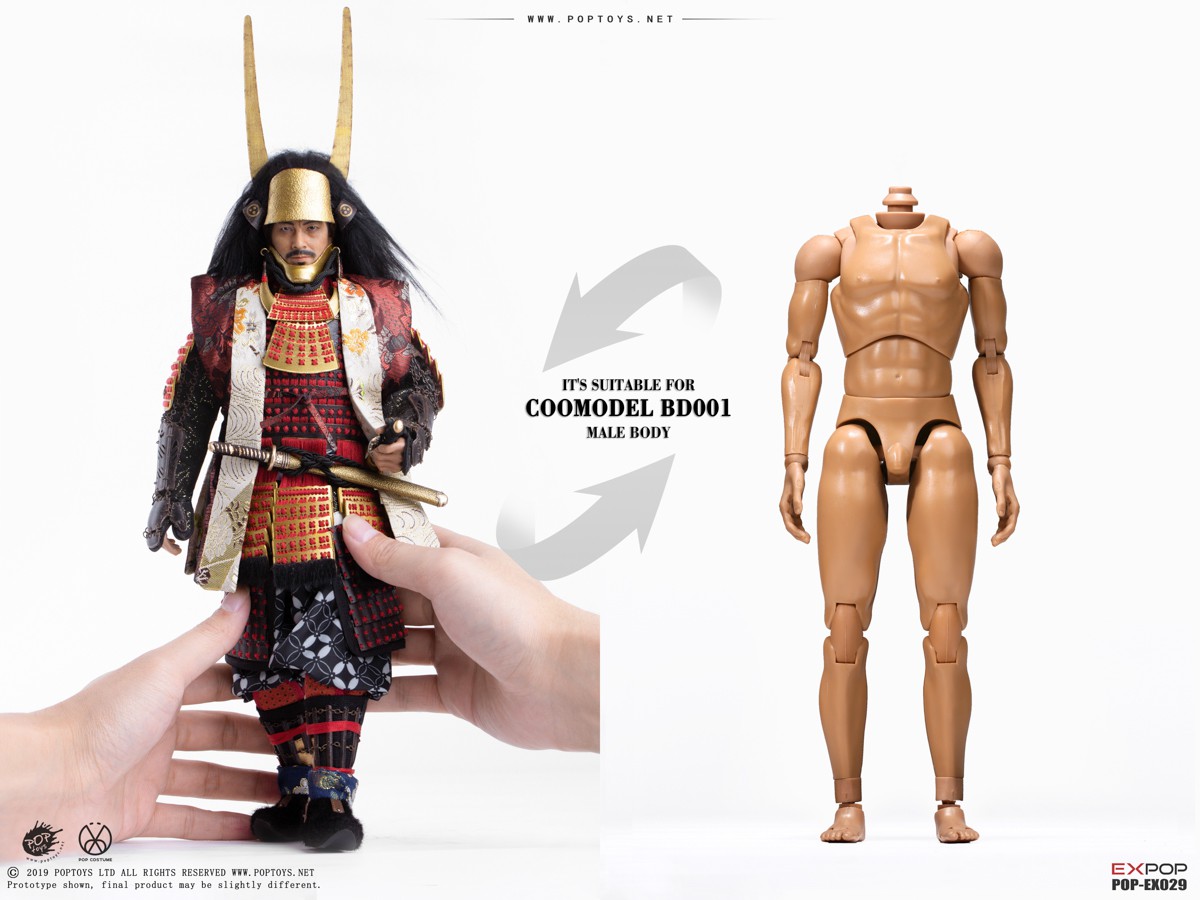 POPTOYS EX029 1/6 Ishida Mitsunari (Red Armor and Accessories Package)