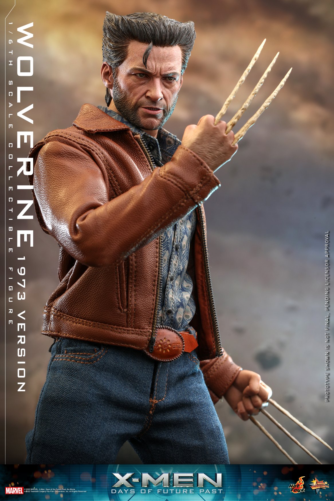 Hot Toys MMS659B 1/6 X-Men: Days of Future Past - Wolverine 1973 Version [Special Edition Bonus]