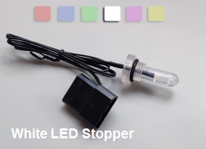 Stoper LED, จุกปิดรูแทงค์ ขนาด 1/4" *White