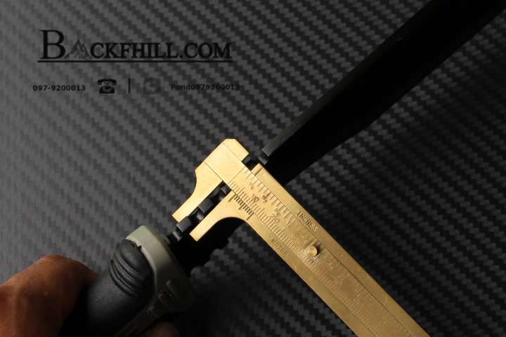 มีดทรงหัวตัด COLUMBIA รุ่น 1038A ยาว 16 นิ้ว พร้อมซองมีดไนลอน