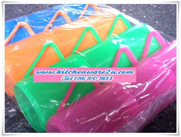 P02488 แก้วน้ำหู พลาสติกสีหวาน ขายดีมาก ราคาต่อโหล (คลิ๊กที่สินค้าเพื่อดูรายละเอียด)