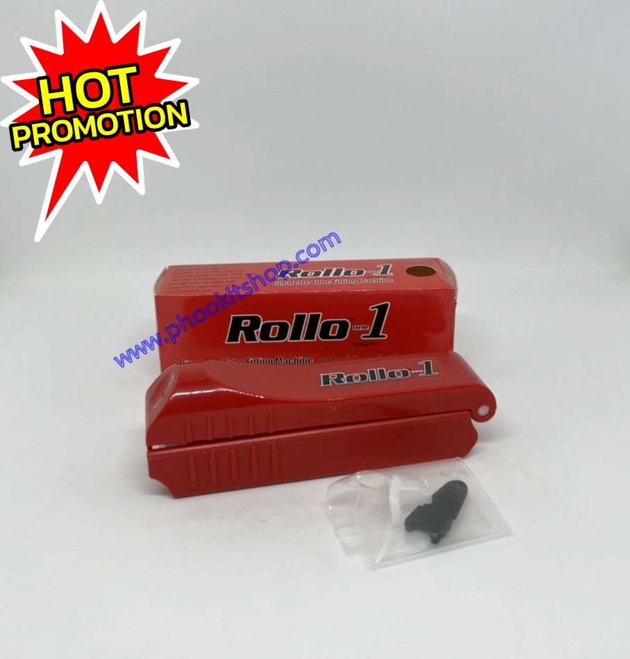 เครื่องอัดบุหรี่ Rollo 1 เครื่องอัดบุหรี ที่อัดบุหรี่ เครื่องอัดหลอดบุหรี่ บุหรี่ทำมือ คุณภาพสูง อัดง่าย ราคาพิเศษ