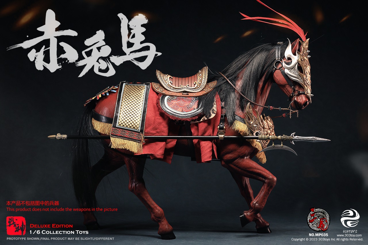 303TOYS MP035 1/6 THREE KINGDOMS - RED RABBIT (EXCLUSIVE VERSION)