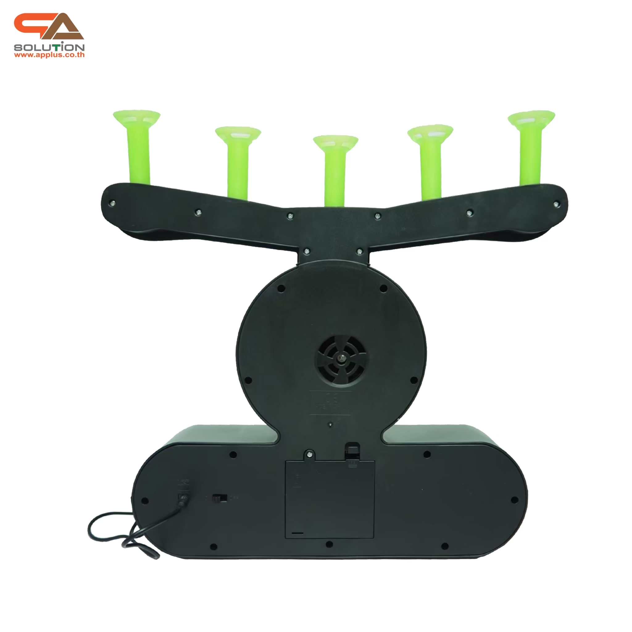 เกมส์ยิงเป้าลอย พร้อมเป้า 5 อัน และลูกบอลโฟม 10 ลูก พร้อมปืนอัดลม+กระสุนโฟม 1 ชุด