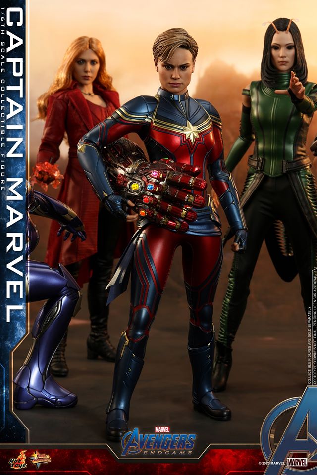 Hot Toys MMS575 Avengers: Endgame 1/6 Captain Marvel