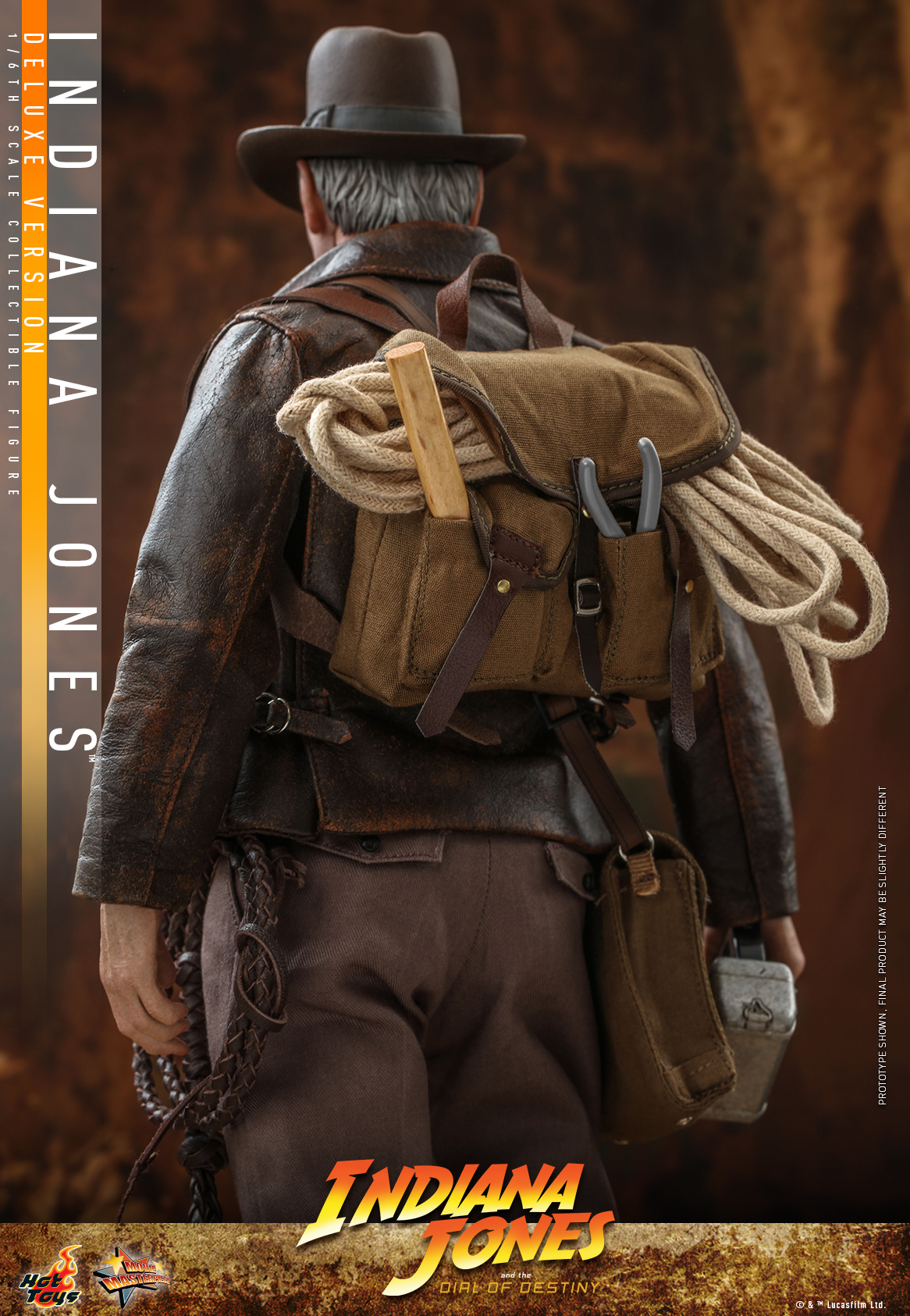 Hot Toys MMS717 1/6 Indiana Jones and the Dial of Destiny - Indiana Jones (Deluxe Version)
