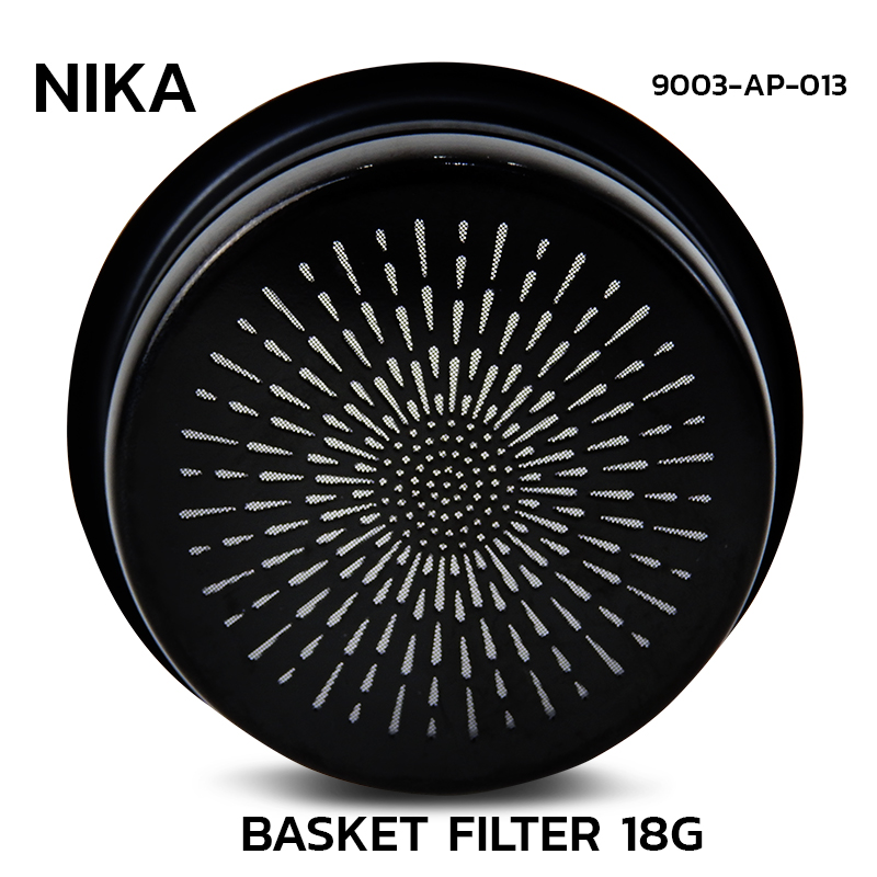 ตะกร้าชง APRESSO NIKA 18G แบล็คไทเทเนี่ยม